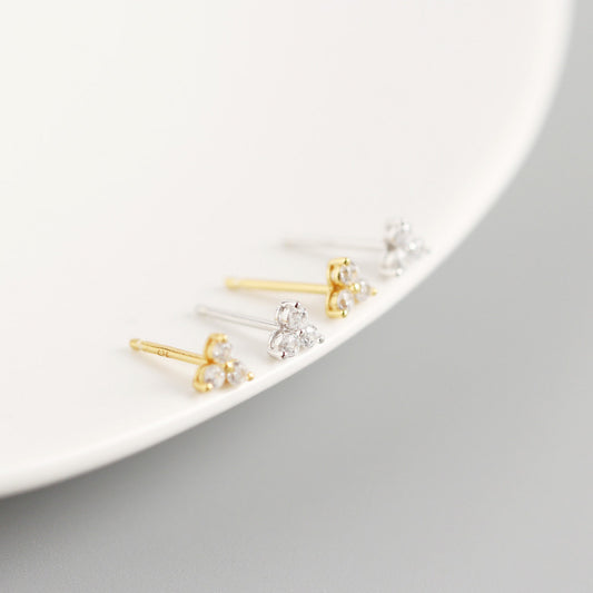 Gem Triangle Stud