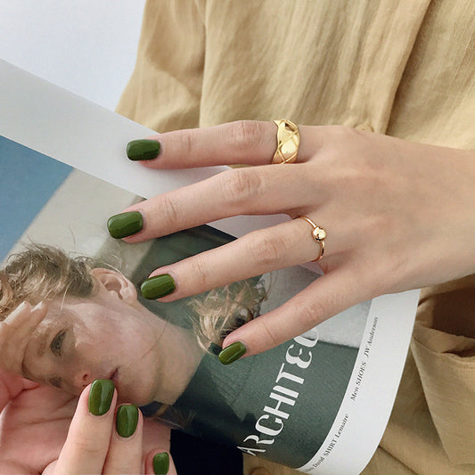 Half Sphere Ring