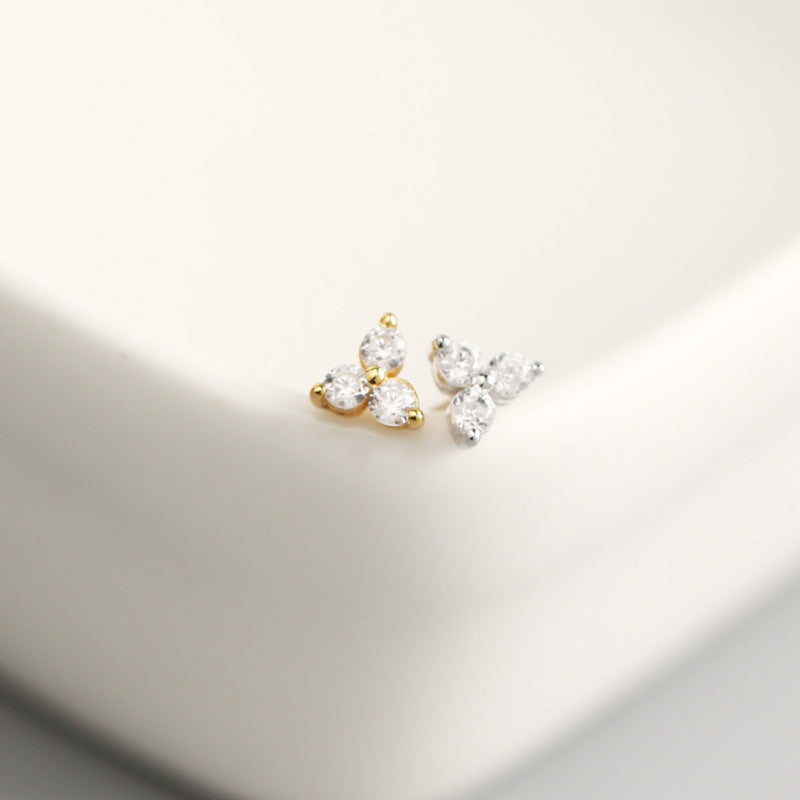 Gem Triangle Stud