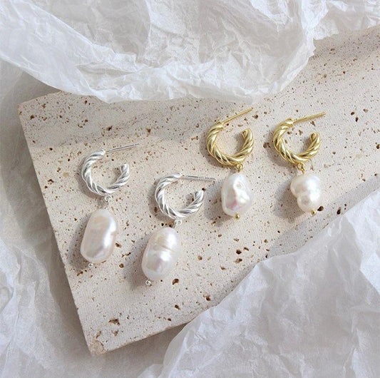 Hoop With a Pearl