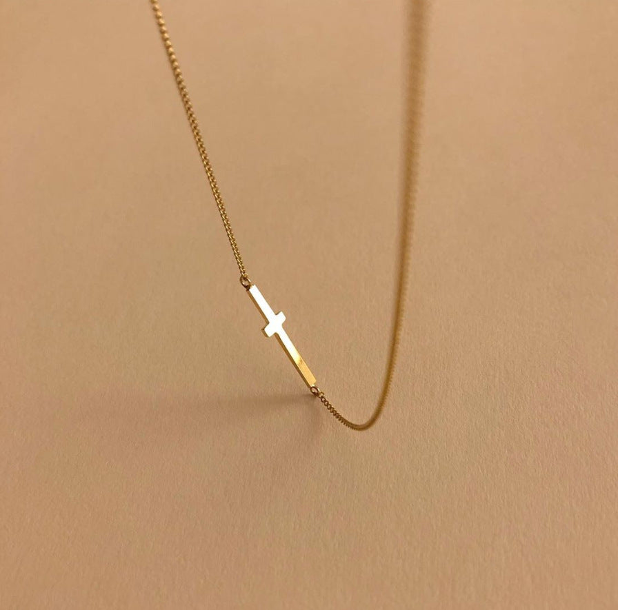 Cross necklace